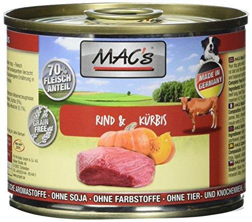 MAC s Rind Kürbis 6er Pack 6 x 200 g