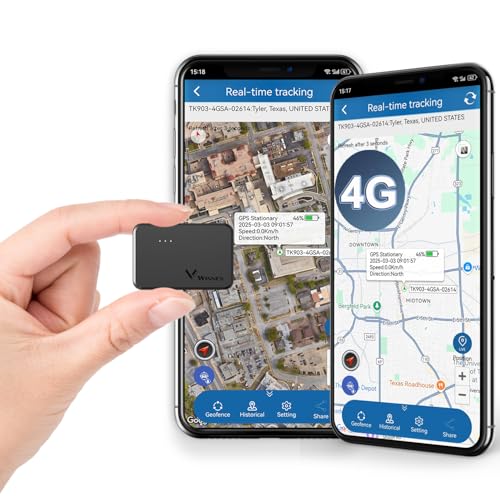  Mini Magnetischer Fahrzeugortungsgerät Autotracker Unbegrenzte Entfernung DE Weltweit Alarm 60 Locator für Kinder Senioren