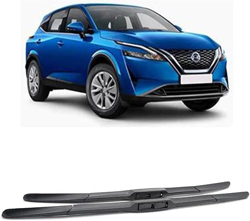 ZHAOWLI Scheibenwischer Set für Nissan Qashqai J12 2021-2024 Auto Scheibenwischerblatt Ersatz-Scheibenwischer für Frontscheibe Ersatzwischblätter