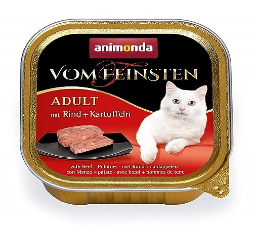 Animonda vom feinsten   mit Rind Kartoffeln 32x 100g   hochwertiges premiere Nass getreidefrei   fÃ¼r Katzennassfutter Futter