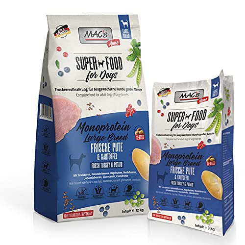 MAC s Dog Mono Adult Large Breed Pute 3 kg