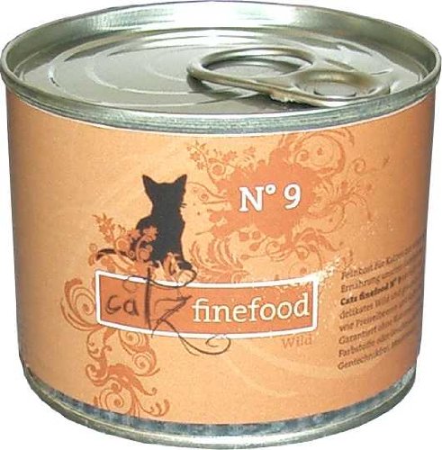 catz finefood No.9 Wild 200 g - Sie erhalten 6 Packung en Packungsinhalt 200 g