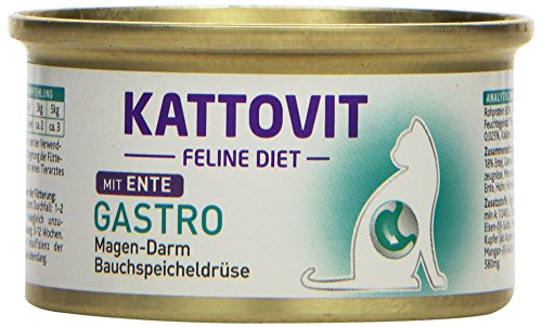 Kattovit Katzenfutter Gastro Ente 85 g 24er Pack 24 x 85 g
