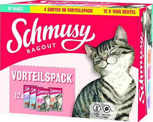 Schmusy Ragout in Sauce Vorteilspack 12x100g Menge 4 je Bestelleinheit