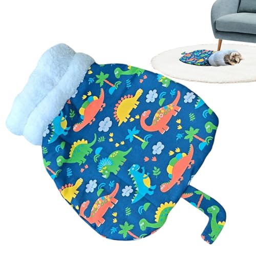 manhegari Katzen Schlafsack Weiches Selbstwärmendes Nest Haustierzubehör Selbstwärmender Hundeschlafsack Für Innenräume - Für Outdoor Zuhause Wohnung Sofa Für Kätzchen Und Welpen Zum Gemütlichen