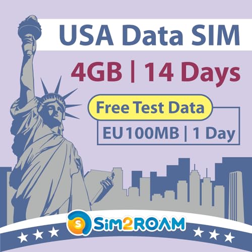  Daten NUR 14 4GB von LTE KOSTENLOSE Testdaten 100MB 1Tag Europa Reise Doppelte lokale Anbieter AT T T Mobile