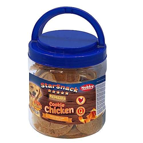Nobby StarSnack Barbecue Cookie Chicken 1 Dose 1 x 454 g 5 5-6 5 cm
