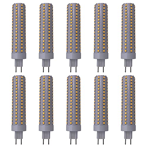 PAZWAHF LED G8 5 dimmbare Glühbirnen G8 5 Maisbirne mit Doppelstiftsockel 15 Watt 1500 lm 360 Abstrahlwinkel 3000 K 4000 K 6000 K AC 85 V 265 V 10er-Pack