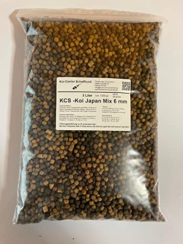 Generisch Japan Mix Premium Futter für Koi 6mm 3 Liter