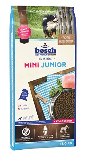  Mini Junior Hundetrockenfutter zur Aufzucht kleiner bis 1x