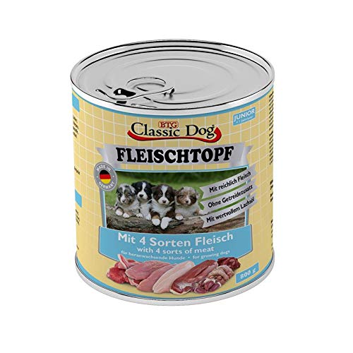  Fleischtopf Junior 4 Sorten Fleisch 6x 800g