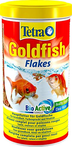 Tetra Goldfish Flakes - Flocken-Fischfutter für alle Goldfische und andere Kaltwasserfische 1 L Dose