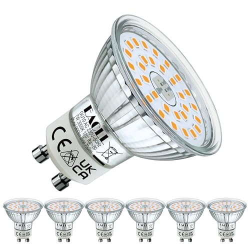 EACLL 7W 100W Halogen 6er. 900 Birnen AC 230V Flimmerfrei Strahler Spot Reflektorlampen