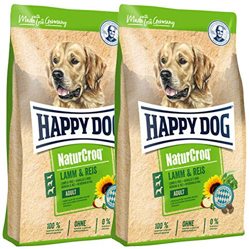 Happy Dog 2 x 15 kg NaturCroq Adult Lamm Reis