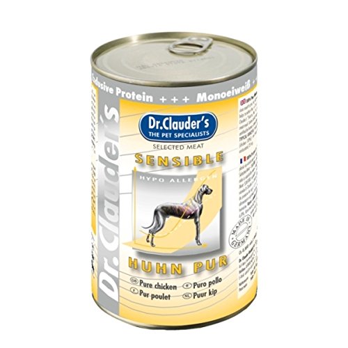 Dr.Clauder s Nassfutter SENSIBLE Huhn pur 400g für Hunde