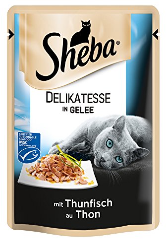 Sheba Beutel Delikatesse in Gelee Thunfisch MSC 85 g
