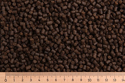 Grundpreis 3 55 Euro kg - 10 kg Forellenfutter - Lachsforelle Supreme 4 5 mm Astaxanthin - sinkend - Forellenpellets