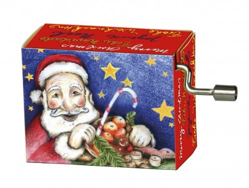Fridolin 58313 Spieluhr Jingle Bells Weihnachtsmann