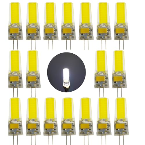 Chao Zan LED G4 Stiftsockellampe 5W 12V AC DC Nicht Dimmbar CRI 80 360 Grad Abstrahlwinkel 16x46mm Innenbeleuchtung 1 weißes Licht