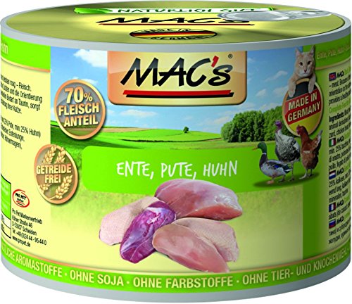 MAC s Ente Pute Huhn 6 x 200 g