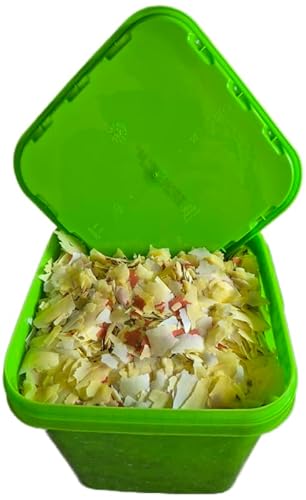 Teichfutter Teichsticks Teichfische Gartenteich Flocken Eimer 5 l Teichflocken