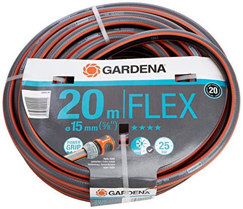 Gardena 18043 26 20 m Boden grau orange Gartenschlauch