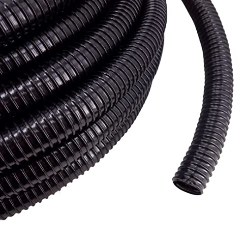 AquaOne 38 1 1 2 10 Meter schwarz Top Qualität Rolle pvc lichtundurchlässig Pumpe Filter