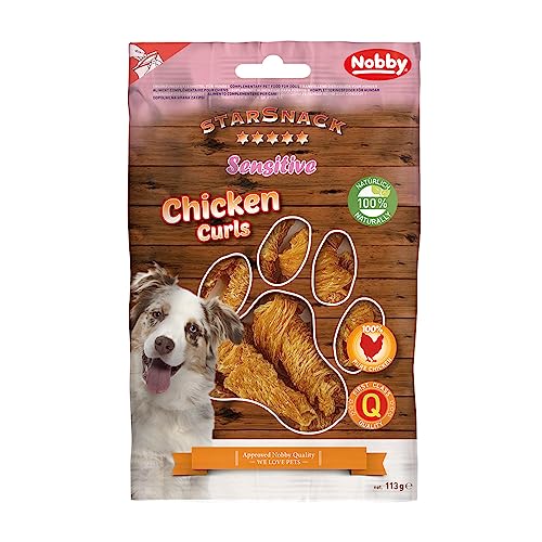 Nobby StarSnack Sensitive Chicken Curls 1 Packung 1 x 113 g