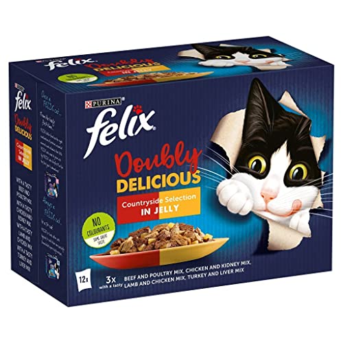 Felix As Good As It Looks Double Delicious Katzenfutter Fleisch 12 x 100 g