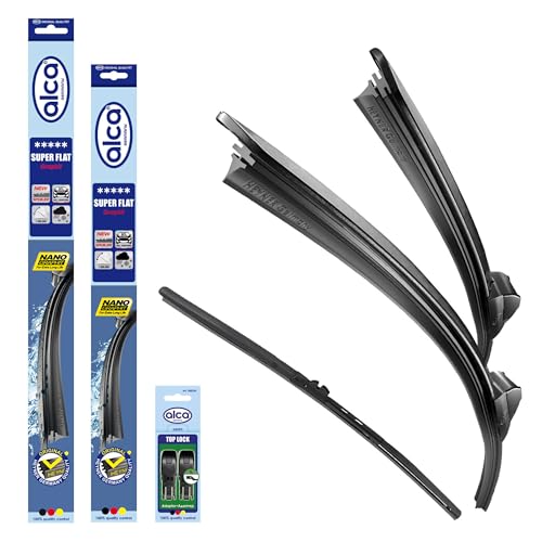 alca Scheibenwischer mit Heckwischer passend für CUPRA FORMENTOR 07.2020-02.2026 SUPER FLAT Flachbalkenwischer