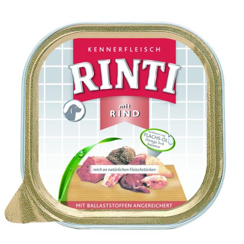 Rinti Kennerfleisch Plus mit Rind Kartoffel 9 x 300 g