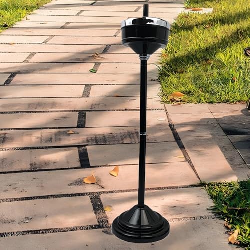 Zigarettenstummel-Steckdose Edelstahl Standaschenbecher für Hotels Terrassen Clubs Restaurants Bars langlebig witterungsbeständig leicht zu reinigen