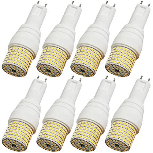 PAZWAHF 8er-Pack LED-Keramik-G12-Glühbirnen G12-Maisbirnen mit Doppelstiftsockel 25 Watt 4000 lm 3000 K 4500 K 6000 K Konstantstrom kein Flackern Nicht dimmbar AC 85 V 277 V