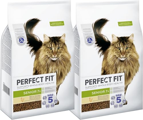 PERFECT FIT Katze Beutel Senior 7 mit Huhn 2 x 7kg