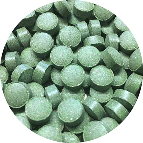 Futtertabletten Linsen Tabletten 8mm 10% Spirulina Pflanzliches Fischfutter Wels 1 kg