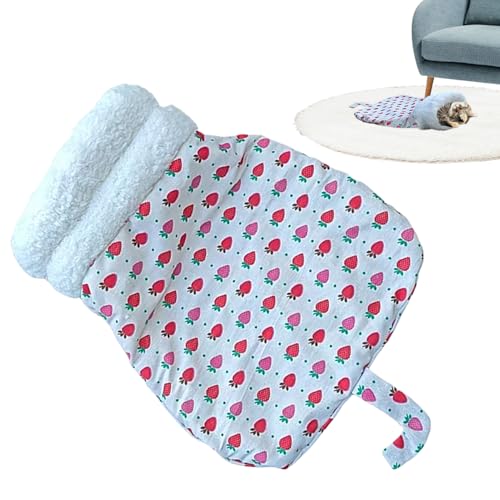 Generisch Katzen Schlafsack Selbsterwärmend Gemütlich Weich 360-Grad Umhüllung Innen Katzenschlafsack Für Outdoor Zuhause Wohnung Sofa Für Kätzchen Und Welpen Zum Gemütlichen
