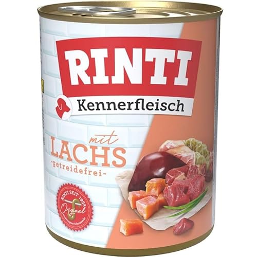 Rinti Dose Kennerfleisch Lachs 12 x 800 g