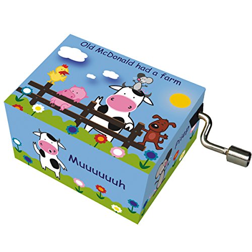 Fridolin 58472 Spieluhr Old McDonald Kuh am Zaun