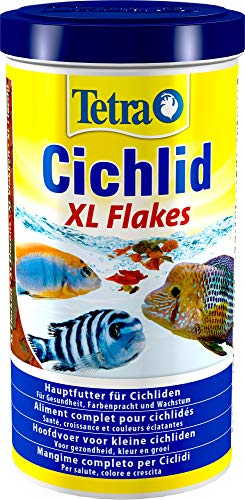Tetra Cichlid XL-Flakes - Fischfutter für alle größeren Cichliden 1 Liter Dose