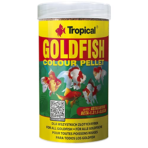 Tropical Goldfish Color Pellet 250 ml Wasser Frische