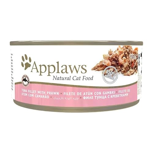 APPLAWS Katzendose ATUN und Gamba 24 x 156 g