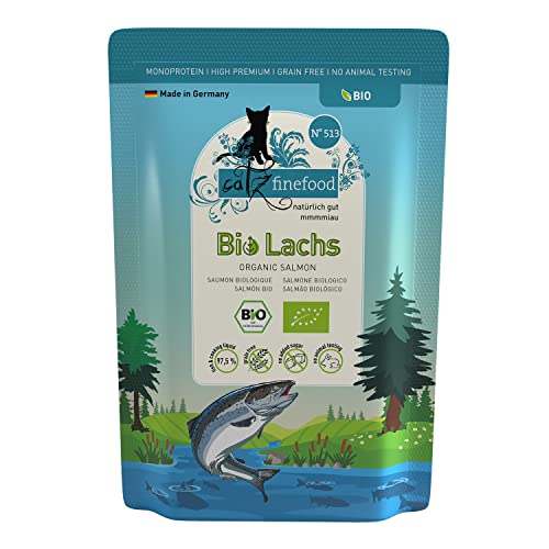 catz finefood PB Bio No. 513 Lachs 85g Menge 12 je Bestelleinheit