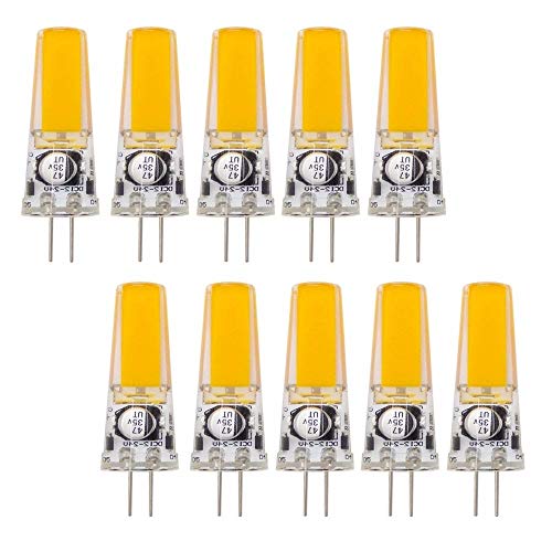 3 W COB Leuchtmittel Eq. bis 25 W Halogenß Kaltweiß nicht dimmbar AC DC 12 V 24 V 10 Stück Farbe Kaltweißß