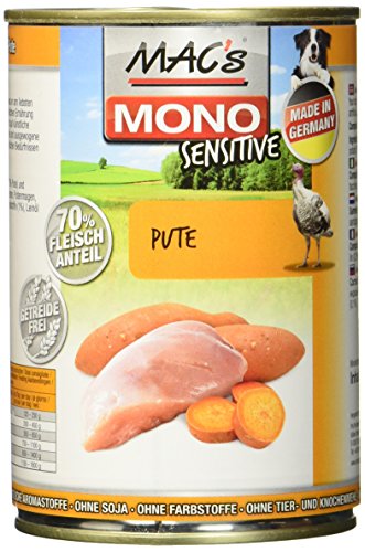 Mac s Mono Sensitive Pute 6er Pack 6 x 400 g