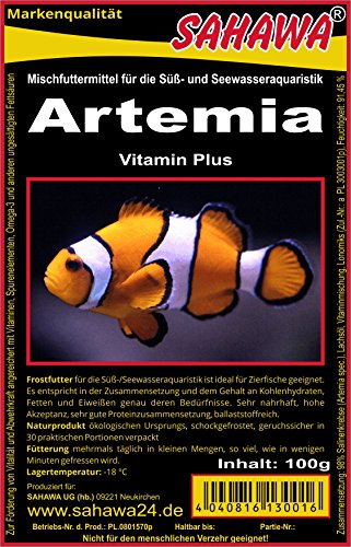 Fischfutter Frostfutter 100g Blister viele Sorten freie Auswahl fÃ¼r alle Zierfische und Marine Fische MW Artemia 100g Blister MW