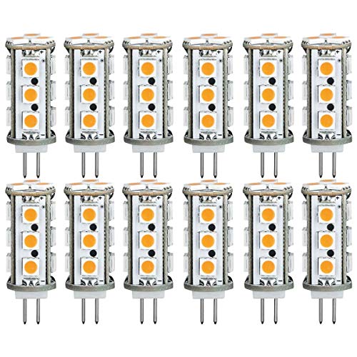 NCC-Licht 12 x Paulmann LED Leuchtmittel Stiftsockel 2 5W G4 12V warmweiß 2700K
