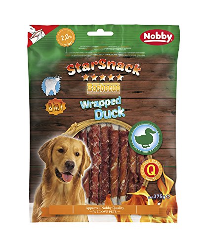 Nobby STARSNACK Barbecue Wrapped Duck 375 g