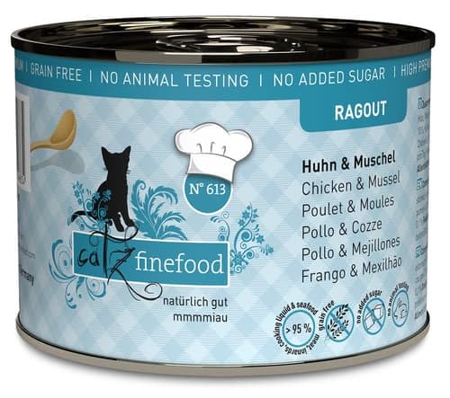 catz finefood Ragout No.613 Huhn Muschel 0.19 kg
