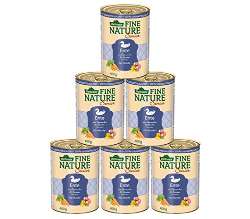  Fine Senior Lebensmittelqualität Ente 6x 400g 2.4