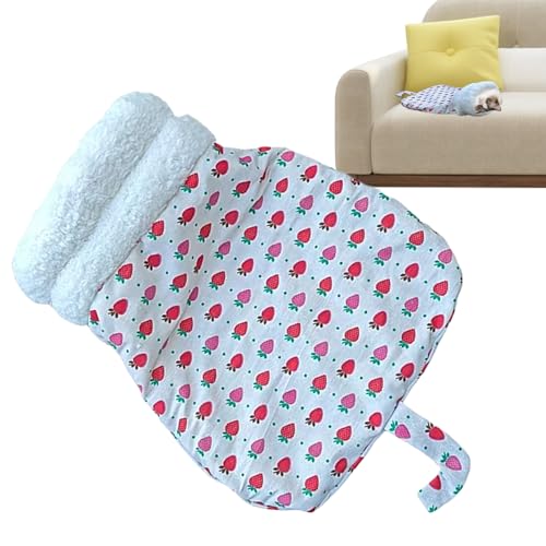 Wuvfojca Katzen Schlafsack Bett Weiches Selbstwärmendes Nest Haustierzubehör Winter Katzenkörbchen Kuschelnest - Für Outdoor Zuhause Wohnung Sofa Für Kätzchen Und Welpen Zum Gemütlichen